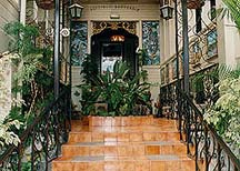 Entrance to the Hotel Don Carlos