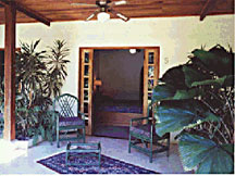 Rooms with Patio at the Hotel Magellan Inn in Cahuita