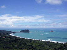 The view of the Hotel La Mariposa in Costa Rica