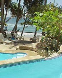 One of the pools at the Tango Mar in Costa Rica
